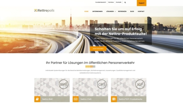 Neue Webpräsenz der Nettropolis AG